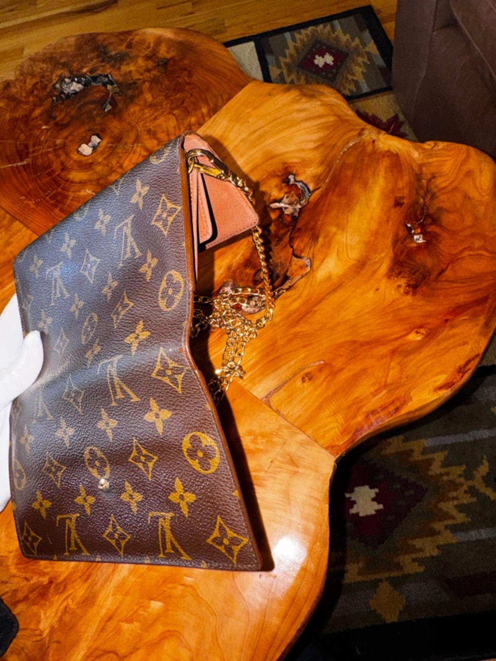 Louis Vuitton, beautiful vintage monogram international long wallet/Crossbody - Picture 8 of 15